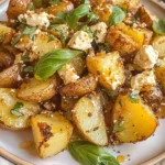 Baked Feta Potatoes