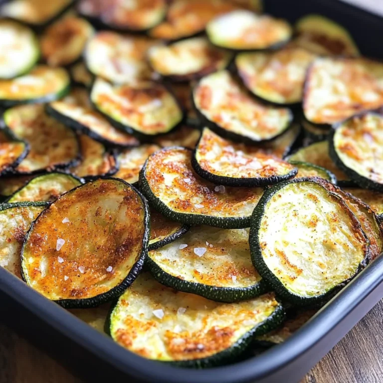 Baked Zucchini Chips Recipe