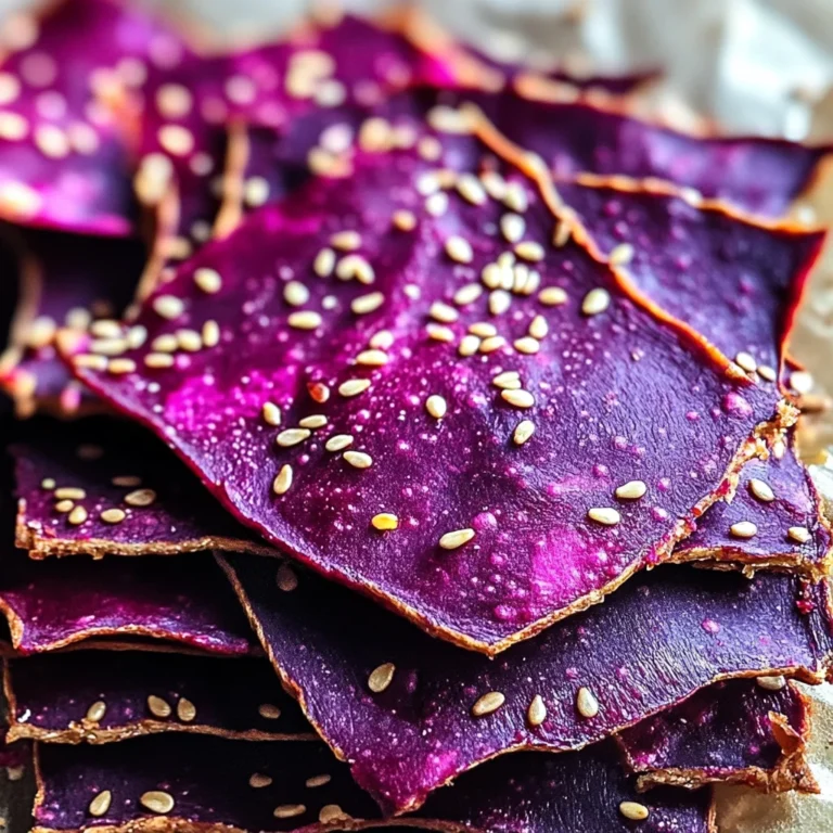 Crackers croustillants betterave et sésame