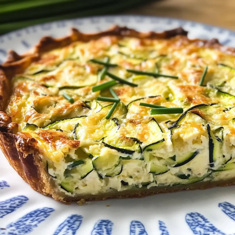Crustless Zucchini Quiche Recipe