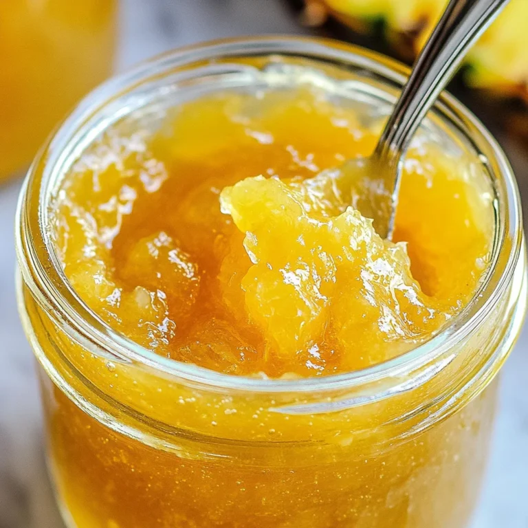 Easy Pineapple Jam Recipe