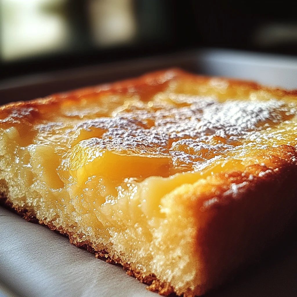 Gâteau 12 Cuillères à Soupe au Citron