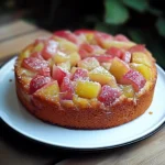 Gâteau à la rhubarbe