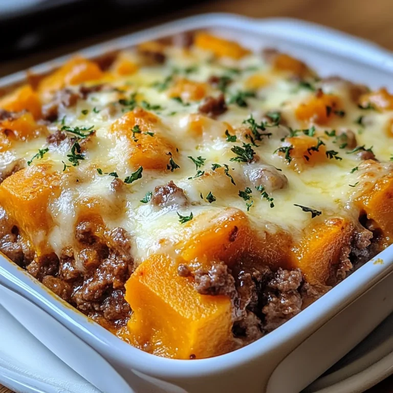Gratin de patate douce et bœuf haché