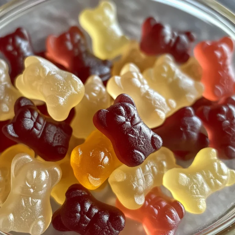 Healthy Vegan Gelatin Gummy Bears