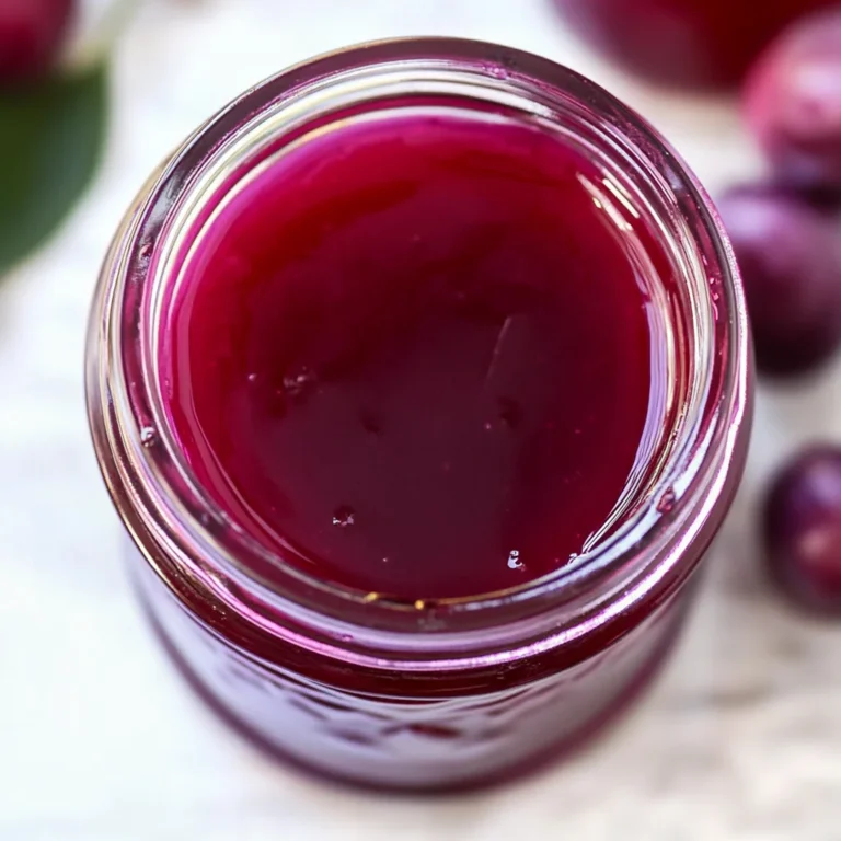 Homemade Plum Jelly