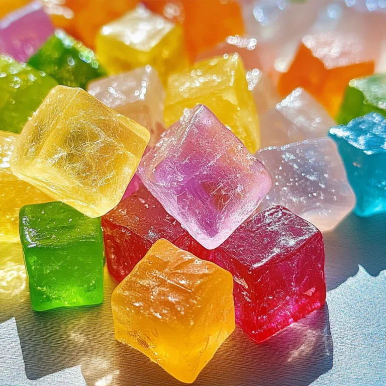 How to Make Kohakutou Candy (Japanese Crystal Gummies)