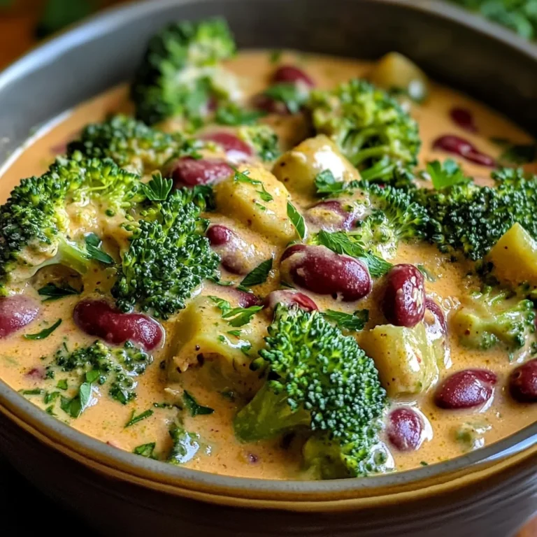 Plat végétal crémeux et gourmand