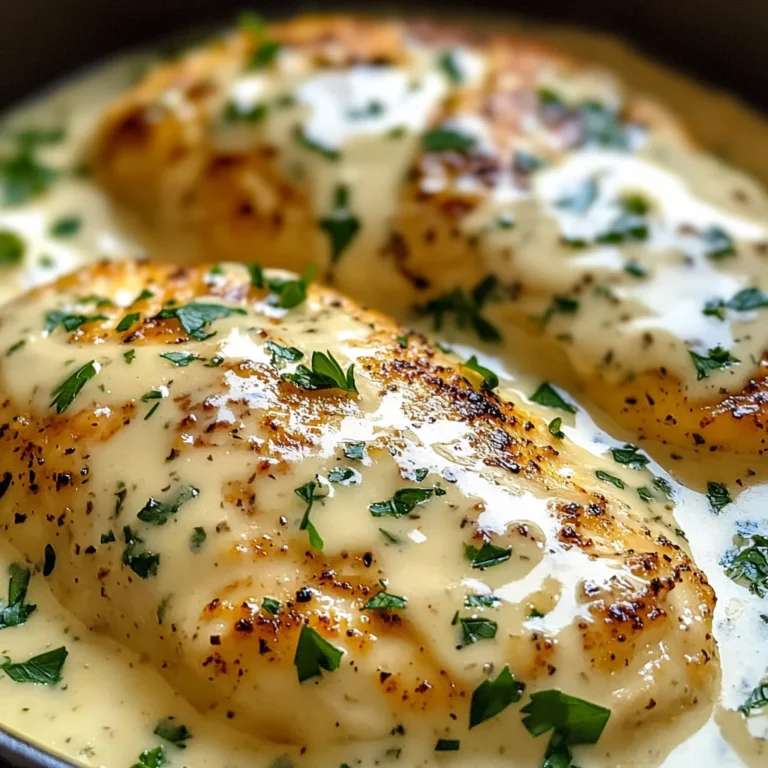Poulet au fromage à la crème