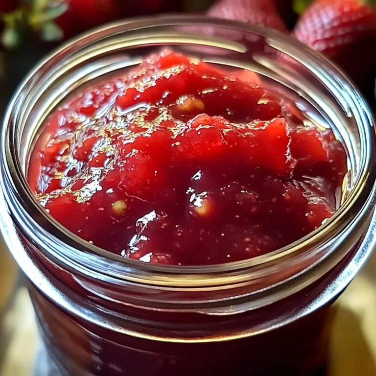 Fraise Rhubarbe Confiture