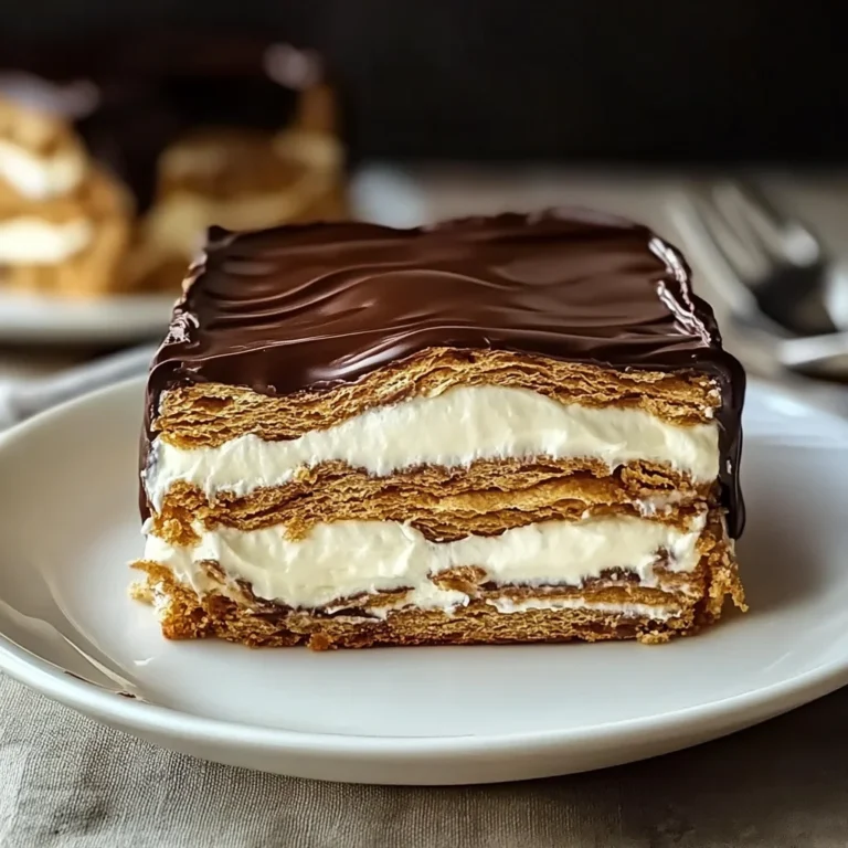 Gâteau éclair facile