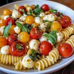 Salade Caprese Crémeuse