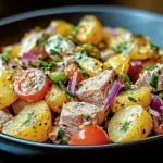 Salade de Pommes de Terre au Thon