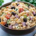 Salade de pâtes méditerranéenne