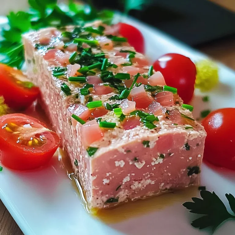 Terrine de thon simple et savoureuse